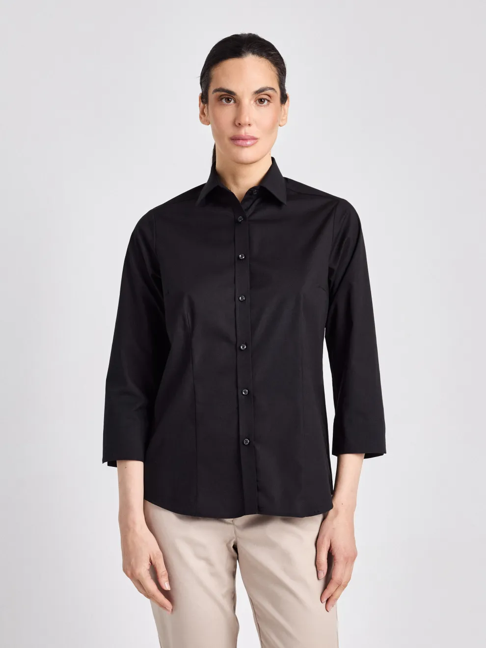 Troina Lady - Bluse - schwarz